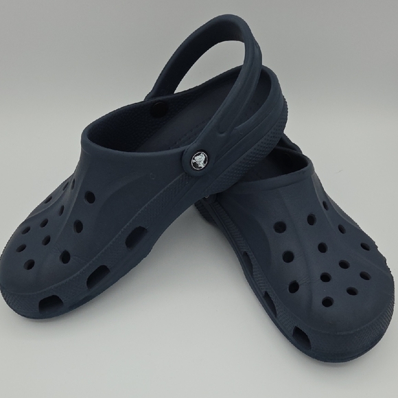 CROCS Other - CROCS Classic Unisex Navy Blue Clog Slip On M- 9 W- 11